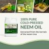 imageNeem Bliss 16 Fl Oz  Pure Neem Oil Concentrate  100 Cold Pressed Neem Oil  AllNatural Neem Oil Concentrate  Pure Neem Oil Extract  Unrefined Neem Oil for Hair  Neem Seed Oil Concentrate64 Fl Oz Pack of 1