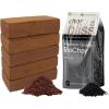 imageCoco Coir 650gm Bricks 5Pack  Char Bliss 8 Qts  Organic Coco Coir Bricks ampamp Biochar for Plants  Coconut Coir for Plants  Biochar Soil Amendment  Charcoal for Plants  Garden Soil Potting Mix
