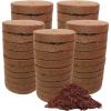 imageCoco Coir Discs 35mm 50Pack  Organic Coconut Coir Seed Starting Discs  Coconut Fiber Seedling Soil for House Plants ampamp Indoor Plants  Organic Coco Coir for Potting Mix80MM 50PACK