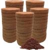 imageCoco Coir Discs 35mm 50Pack  Organic Coconut Coir Seed Starting Discs  Coconut Fiber Seedling Soil for House Plants ampamp Indoor Plants  Organic Coco Coir for Potting Mix60MM 50PACK