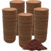 imageCoco Coir Discs 35mm 50Pack  Organic Coconut Coir Seed Starting Discs  Coconut Fiber Seedling Soil for House Plants ampamp Indoor Plants  Organic Coco Coir for Potting Mix40MM 50PACK