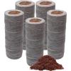 imageNetted Coco Coir Discs 35mm 50Pack  Coconut Coir Seed Starting Discs  Coconut Fiber Seedling Soil for House Plants Potting Soil ampamp Indoor Plants  Organic Coco Coir for Plants ampamp Potting Mix35MM 50PACK