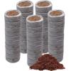 imageNetted Coco Coir Discs 35mm 50Pack  Coconut Coir Seed Starting Discs  Coconut Fiber Seedling Soil for House Plants Potting Soil ampamp Indoor Plants  Organic Coco Coir for Plants ampamp Potting Mix30MM 50PACK