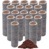 imageNetted Coco Coir Discs 35mm 50Pack  Coconut Coir Seed Starting Discs  Coconut Fiber Seedling Soil for House Plants Potting Soil ampamp Indoor Plants  Organic Coco Coir for Plants ampamp Potting Mix30MM 200PACK