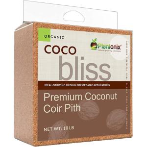 imageCoco Bliss 10lbs  Organic Coco Coir for Plants  OMRIListed Coco Coir Brick for Garden Soil ampamp Potting Mixes  Coconut Fiber Substrate Mixes with Potting Soil for Indoor Plants ampamp Outdoor PlantsCoco Bliss 10lbs
