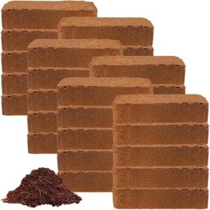 imageCoco Bliss 650gm Bricks 6Pack  Organic Coco Coir for Plants  OMRIListed Coco Coir for Garden Soil ampamp Potting Mixes  Coconut Fiber Mixes with Potting Soil for Indoor Plants ampamp Outdoor PlantsCoco Bliss 650gm 30 Bricks