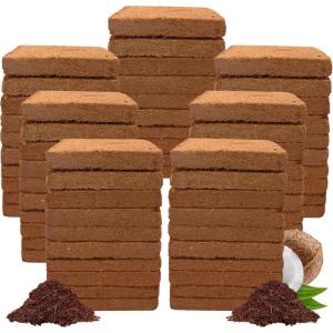 imageCoco Coir 250gm Bricks 10Pack  Organic Coco Coir for Plants ampamp Gardening  OMRIListed Cocopeat for Garden Soil Seed Starter Soil ampamp Mulch  Organic Coconut Bricks  Coconut Fiber Potting MixCoco Bliss 250gm 70 Bricks