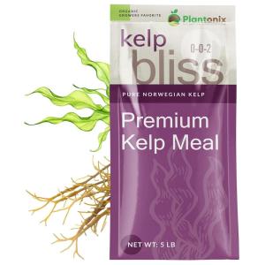 imageKelp Bliss Fertilizer 1lb  Kelp Meal Organic Fertilizer  Kelp Fertilizer for Plants  Plant Fertilizer ampamp Garden Fertilizer  Organic Kelp Meal for Potting Soil Garden Soil Vegetables ampamp LawnsKelp Bliss 5lbs