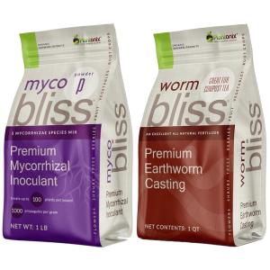 imageWorm Bliss 1 Qt  Myco Bliss Powder 1lb  Mycorrhizal Fungi Inoculant ampamp Organic Worm Castings for Plants  Mycorrhizae for Plants  Earthworm Castings Organic Fertilizer  Mycorrhizal Inoculant
