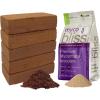 imageCoco Coir 650gm Bricks 5Pack  Myco Bliss Granular 2lbs  Organic Coco Coir Bricks ampamp Mycorrhizae for Plants  Mycorrhizal Fungi Inoculant  Coconut Coir for Plants  Garden Soil Potting Mix