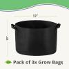 imageSeed Starting Potting Mix  Coco Coir 650gm Bricks 2Pack  Perlite Bliss 8 Qts  3 Gallon Grow Bags 3Pack  Organic Potting Soil Mix  Seed Starter Soil for Indoor Plants amp Outdoor PlantsCoco Coir  Perlite  3G Grow Bags